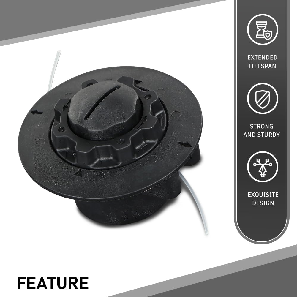 G-PLUS Replace Trimmer Head Compatibility with Stihl C5-2 FS38 FS40(from 2008 On) FS45 FS46 FS50 FSE60 4006 710 2103