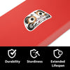 G-PLUS Red Coin Slabs Storage Box Intercept Shield Fit for 50 Certified Coins Holders