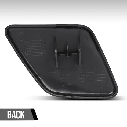 G-PLUS Left Side Bumper Headlight Washer Cover Cap Compatible with Volvo XC90 2007 2008 2009 2010 2011 2012 2013 2014 39875253 Glossy Black