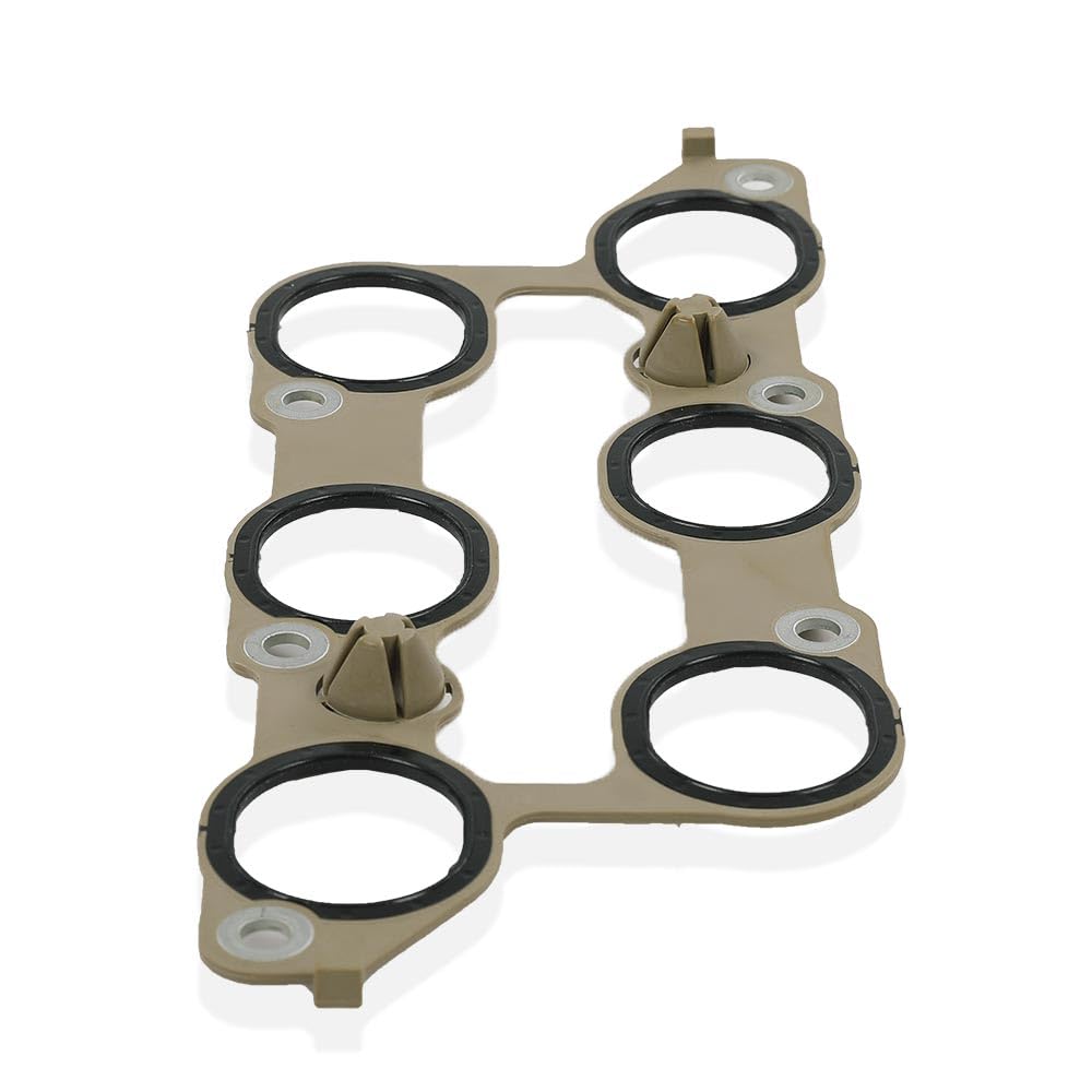 G-PLUS Intake Manifold Gasket 12673300, 12590958 Fit Buick Lacrosse 2010-2011/Cadillac CTS STS 2008-2011/Chevy Camaro 2010-2011/Caprice 2014-2017/Traverse 2014-2017/GMC Acadia 2014-2016