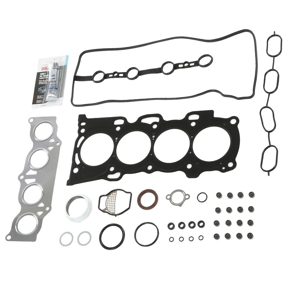 G-PLUS Head Gasket Set Compatible with Scion TC 2005-2006 2.4L 2398CC L4 DOHC, Fit Toyota Camry Solara 2002-2006/Fit Toyota Highlander 2001-2006/Fit Toyota RAV4 2004-2006 2.4L HS26232PT