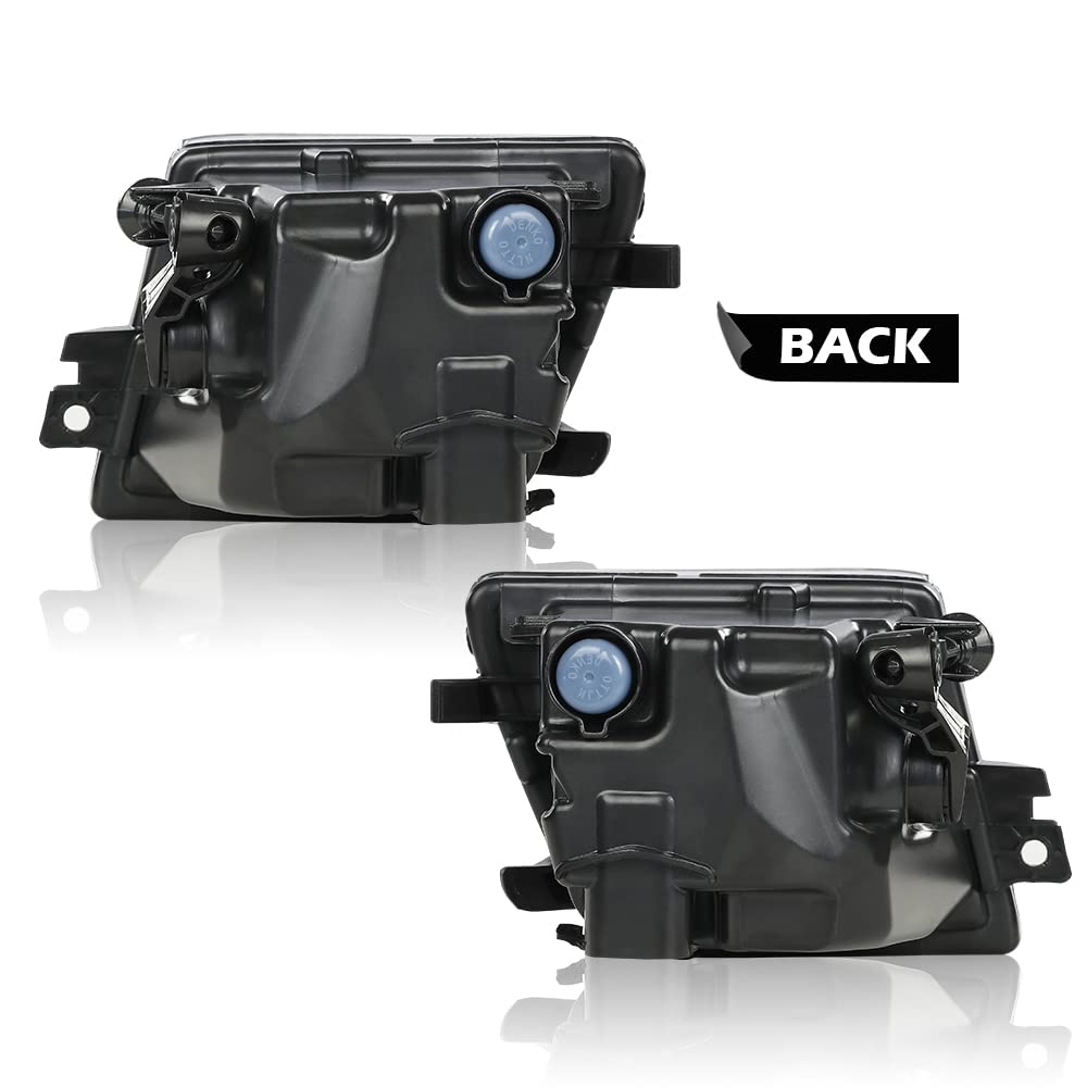 G-PLUS 2x Front Bumper Fog Lights Compatible with BMW 7er Facelift F01 / F02 LCI (ab Baujahr 07/2012) 63177311287, 63177311288 Fog Lamp Accessories neblineros para autos delantero faros antiniebla
