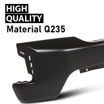 G-PLUS Primered Steel Front Bumper Face Bar Compatible with Chevy Silverado 1500 2019-2022,Fit Models Without Park Assist Only,Fit 2022 Limited (LTD) Old Style Models Only