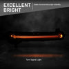 G-PLUS LED Turn Signal Light Lamp RH Compatible with Lincoln Corsair 2020-2024 FO2531174, LJ7Z13K371A Black