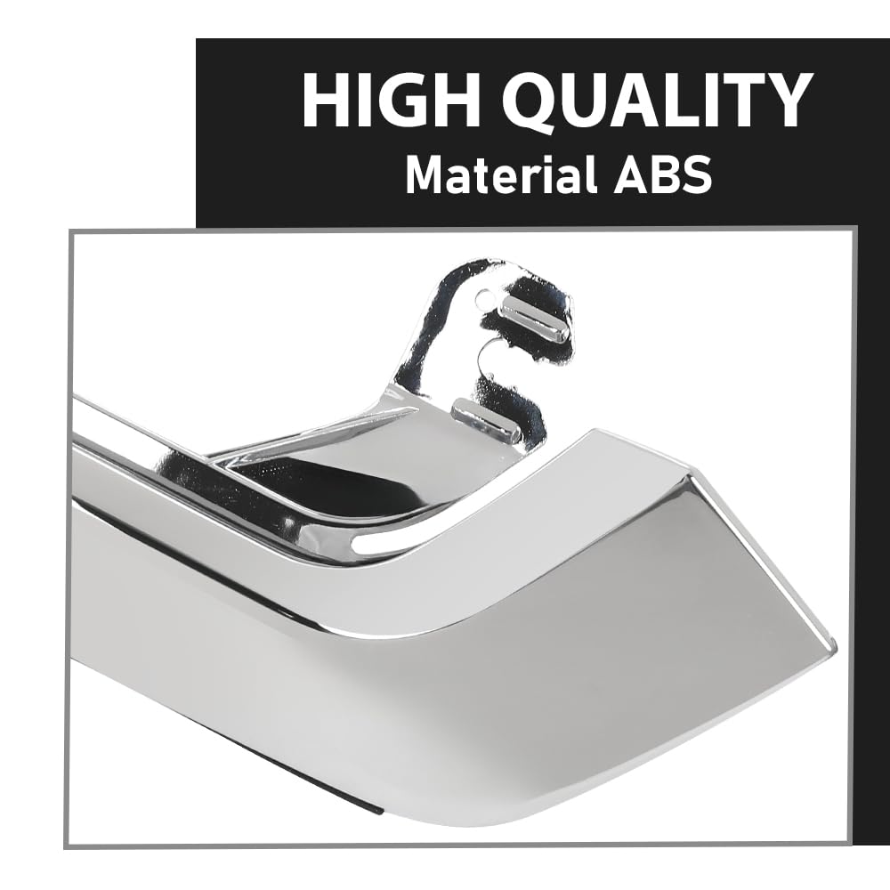G-PLUS Hood Molding Trim Moulding Chrome Compatible with Subaru Forester 2017-2018 91121SG210, 91121SG211