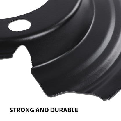 G-PLUS Front LH & RH Brake Dust Shield Compatible with Jeep Cherokee XJ 1984-2001, Fit Jeep Wrangler 1987-2006, Fit Jeep Grand Cherokee 1993-1998 Brake Backing Plate Dust Shield 52005476, 52005477