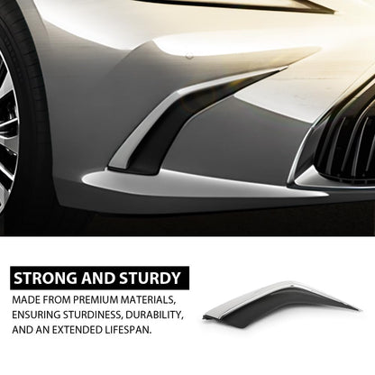 G-PLUS Bumper Trim Molding Front Passenger Right Side Fit Model Without F Sport Package,Fit LX ES250/ES300h/ES350 2019-2024 5310506010, LX1039128 Chrome And Black