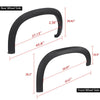 G-PLUS Fender Flares Compatible with Chevy Silverado 1500 2019-2023 Wheel Flares Not Fit Dually models (Textured Factory Style 4 PCS Front Rear)