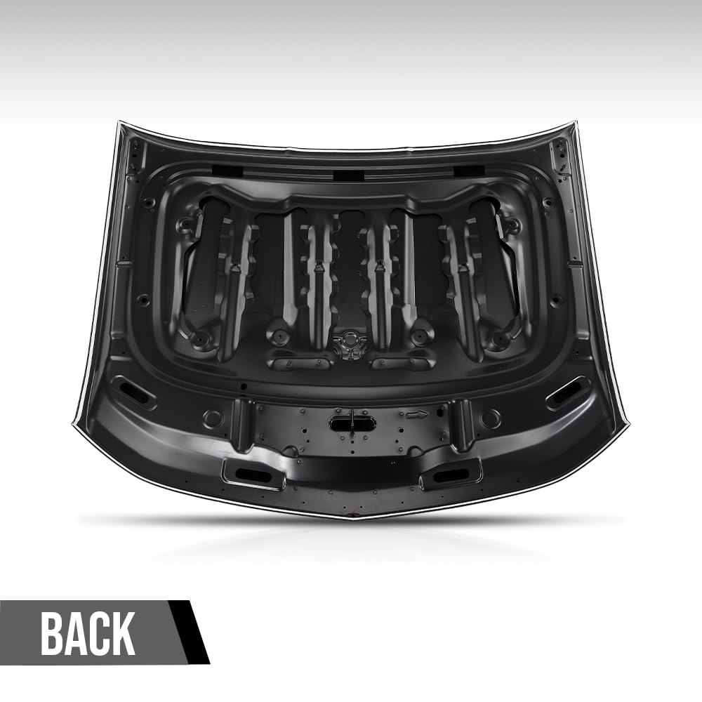 G-PLUS Front Hood Compatible with Chevy Colorado Z71 2023-2024 Black