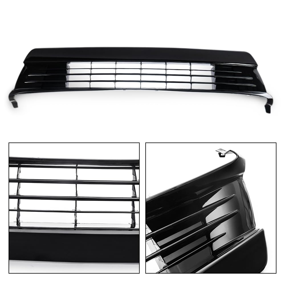 G-PLUS Front Bumper Lower Grille Grill Compatible with Toyota Prius FT 2012 2013 2014 2015