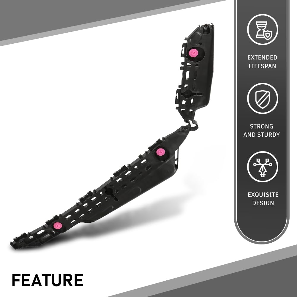 G-PLUS Rear Driver Side Bumper Bracket Compatible with Toyota Highlander 2020 2021 2022 2023 521560E100