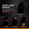 G-PLUS Tail Lights Assembly,Compatible with Toyota Tacoma 2005-2015 Rear Lights，Left Driver & Right Passenger Rear Brake Lamp Luces Traseras