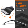 G-PLUS in-Channel Side Window Vent Visor Deflectors Rain Guards Compatible with Jeep Gladiator 2020-2026 Impact-Resistant PC 4 PCS Smoky
