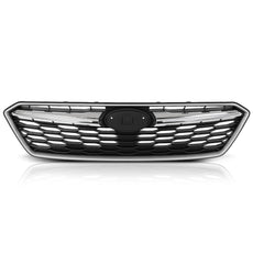 G-PLUS Bumper Grille for Subaru Impreza 2017-2019 Chrome Molding Black