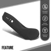 G-PLUS Front Left Outer Seat Trim Panel Compatible with Tesla Model 3 2017-2023 Fit Tesla Model Y 2020-2023 1088964-00-G Black