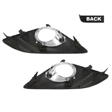 G-PLUS 2PCS Fog Light Covers for Toyota Camry 2012-2014 Front Bumper Side View