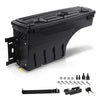 G-PLUS Truck Bed Storage Box Tooling Box Case Left Driver Side Compatible with Ford F150 1997 1998 1999 2000 2001 2002 2003 2004 2005 2006 2007 2008 2009 2010 2011 2012 2013 2014 Black