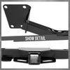 G-PLUS 4500 lbs Class 3 2" Trailer Tow Hitch Compatible with Chevy Blazer 2019-2023 Fit GMC Acadia 2017-2023 Black