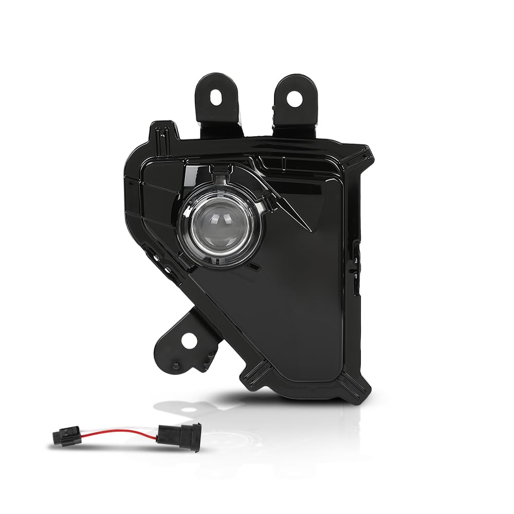 G-PLUS LED Fog Light Passenger Right Side Fog Lamp Compatible with LX GX460 2014-2023 8121060190 Black
