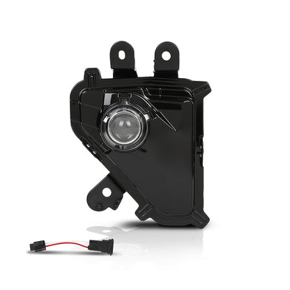 G-PLUS LED Fog Light Passenger Right Side Fog Lamp Compatible with LX GX460 2014-2023 8121060190 Black