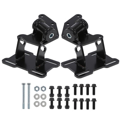 G-PLUS Engine Mount Adapter Kit Compatible with 1978-1988 G-Body LSx Engine Adapter Set LS1 LS2 LS3 LS6 LSX LQ4 LQ9 4.8L 5.3L 6.0L 6.2L/ Fit 1973-1988 G-Body LSx Engine Monte Carlo, Regal, Cutlass