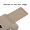 G-PLUS Left Driver Side Sun Visor Beige w/Vanity Light Compatible with Toyota Highlander 2008-2013 743200E050E0, 743200E051E0, 7432048180E1