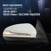 G-PLUS Rear View Mirror w/Blind Spot Right Passenger Side Compatible with Benz X253 Class GLC300 GLC350 2016-2021 2538101416 2538103500 White