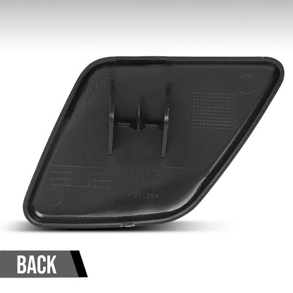 G-PLUS Right Headlight Washer Cover Cap Front Bumper Trim Compatible with Volvo XC90 2007 2008 2009 2010 2011 2012 2013 2014 39875254 Glossy Black