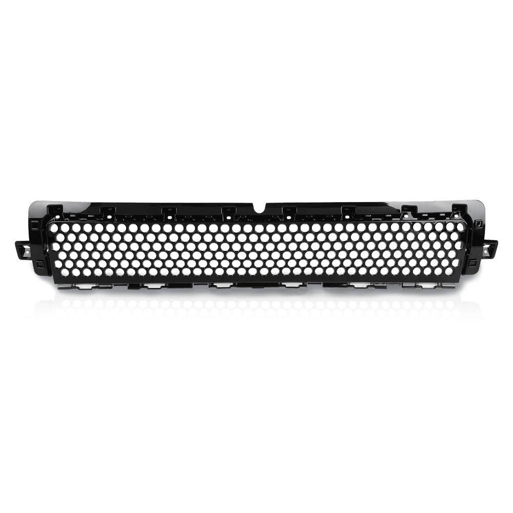 G-PLUS Front Bumper Lower Grille Compatible with Land Rover Defender 90 110 130 2020-2024 Glossy Black Grill LR133561, LR129440, L8B217H750BA