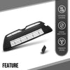 G-PLUS Front Lower Bumper Grille Compatible with Toyota Corolla LE Base XLE 2023 2024 53112-02E00, 53102-02640 Black