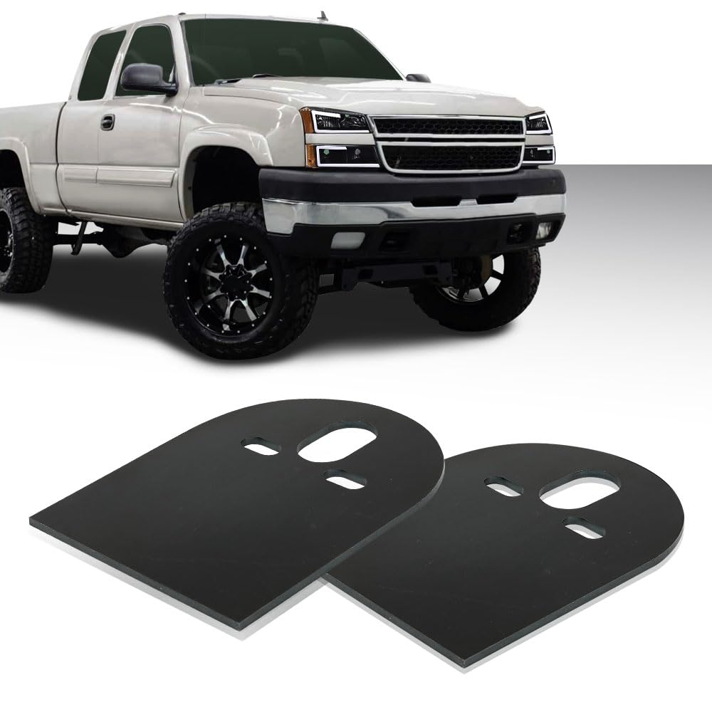 G-PLUS 2500lb 2600lb Steel Upper D Plate Mounting Brackets Air Bag Suspension Pair