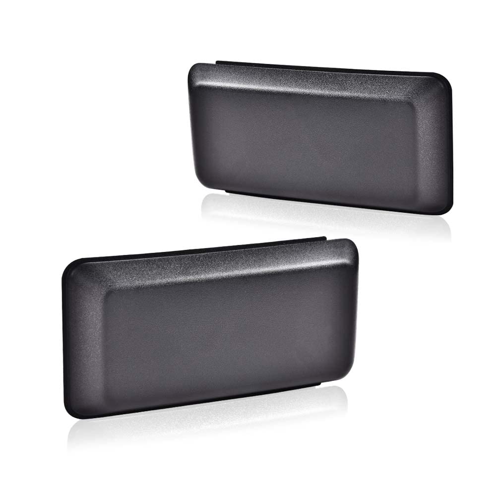 G-PLUS Front Bumper End Cover Compatible with Ford F150 2018 2019 2020 2021 Mount Fascia Cover Bumper End Cap Trim Cover Guards Inserts Pads Pair Left & Right Side