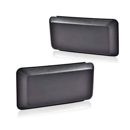 G-PLUS Front Bumper End Cover Compatible with Ford F150 2018 2019 2020 2021 Mount Fascia Cover Bumper End Cap Trim Cover Guards Inserts Pads Pair Left & Right Side