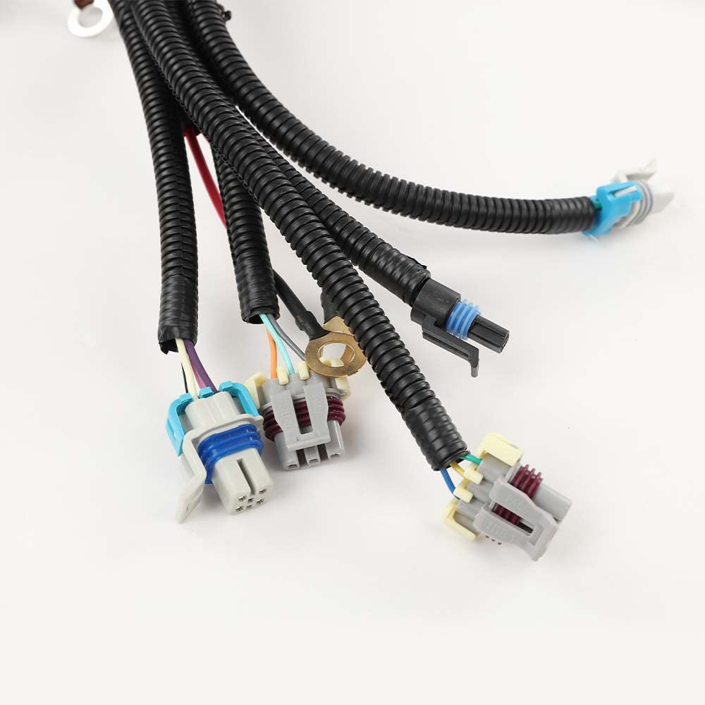 G-PLUS Standalone Wiring Harness Drive by Wire 4L60E 4.8 5.3 6.0 DBW Compatible with 2003-2007 Chevy, Gmc, Cadillac and Hummer Truck Engines (Drive by Wire Only) with 4l60e Transmissions.