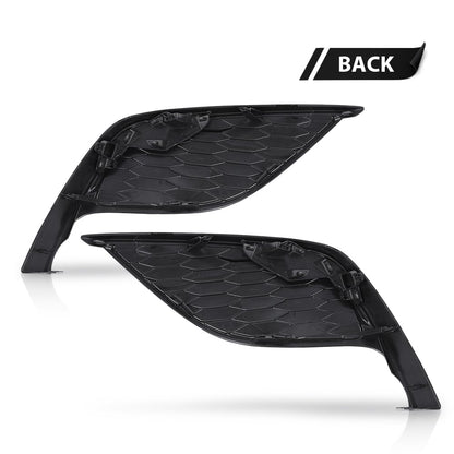 G-PLUS Front Bumper Fog Light Cover Lamp Frame 2Pcs Compatible with Toyota Camry SE XSE 2021 2022（Does NOT fit LE XLE model） 8148106240, 8148206200, TO1039243, TO1038243