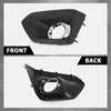 G-PLUS Driver Side Fog Light Bezel w/Chrome Cover Trim Compatible with Subaru Impreza 2012-2014 57731FJ030