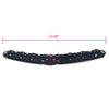 G-PLUS Front Bumper Mesh Grill Assembly Compatible with Chevy Cruze 2015 Honeycomb Black Upper Grille Automotive Car Covers