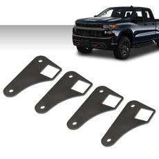 G-PLUS Square Tubing Air Ride Brackets Ladder Bar Mounting Tabs Product Details