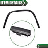 G-PLUS Front Driver & Passenger Side Fender Trim, Compatible with Jeep Grand Cherokee 2011-2016, Black Plastic Wheel Opening Molding Trim Pair Fender Flares