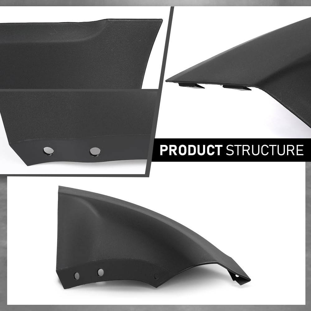 G-PLUS Front Left Bumper Corner Cover, Compatible with Ford EcoSport 2018-2022, Driver Side, FO1016102, GN1Z17D957CB