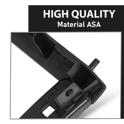 G-PLUS Front Driver and Passenger Side Bumper Bracket Compatible with Lincoln MKZ Base/Select 2017-2020 FO1043150, FO1042150, HP5Z17C947C, HP5Z17C947D Black