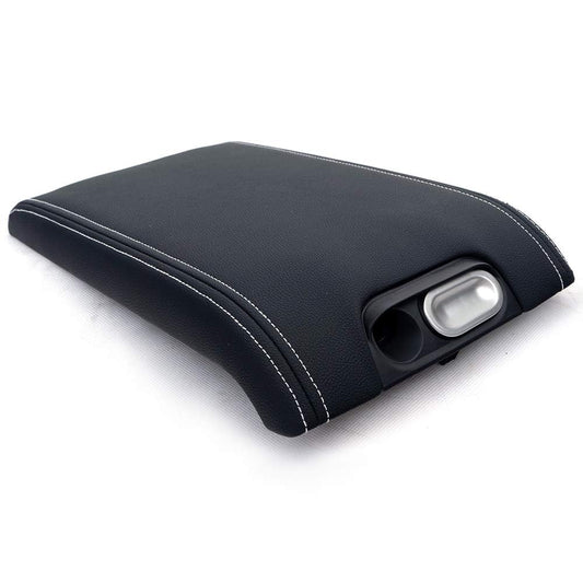 G-PLUS Center Console Arm Rest Lid Cover, Compatible with Ford F150 2009-2014/ Fit Lincoln Mark LT 2010 2011 2012 2013 2014 9L3Z-1506024-CC (Black)