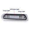 G-PLUS LED Third Brake Light Compatible With 02-09 Dodge RAM, 3RD LED Bar Brake/Cargo Light,Type X (Smoky lens Chrome Housing Amber Reflector)