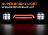 G-PLUS Rear LED Third Brake Light Compatible with 2004-2008 Ford F150 Lobo/2006-2008 Lincoln Mark LT/2007-2010 Ford Explorer Sport Trac 3RD Cargo Led Tail Lamps (Smoky Lens Black Housing)