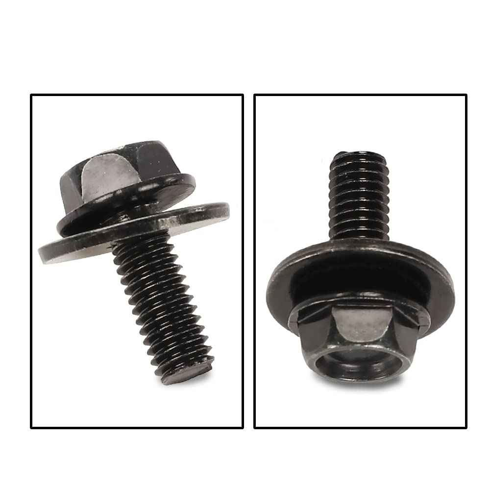 G-PLUS 28PCS Engine Splash Shield Body Fender Bolts Screws Compatible with 350z 370z Infiniti G35 G37 FX35 FX45 Splash Shield Fender Bolts Bumper Clip Rivets kit