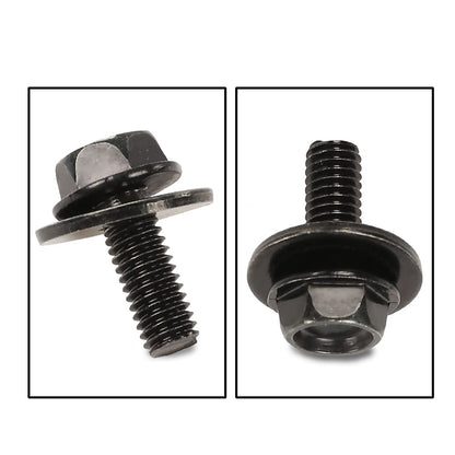G-PLUS 28PCS Engine Splash Shield Body Fender Bolts Screws Compatible with 350z 370z Infiniti G35 G37 FX35 FX45 Splash Shield Fender Bolts Bumper Clip Rivets kit