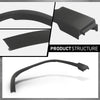 G-PLUS Front Left Fender Flares Compatible with Jeep Cherokee 80th Anniversary 2021 Fit Jeep Cherokee Altitude 2019-2023 Fit Jeep Cherokee Latitude Lux 2021-2022 Wheel Opening Molding Arch Trim Black