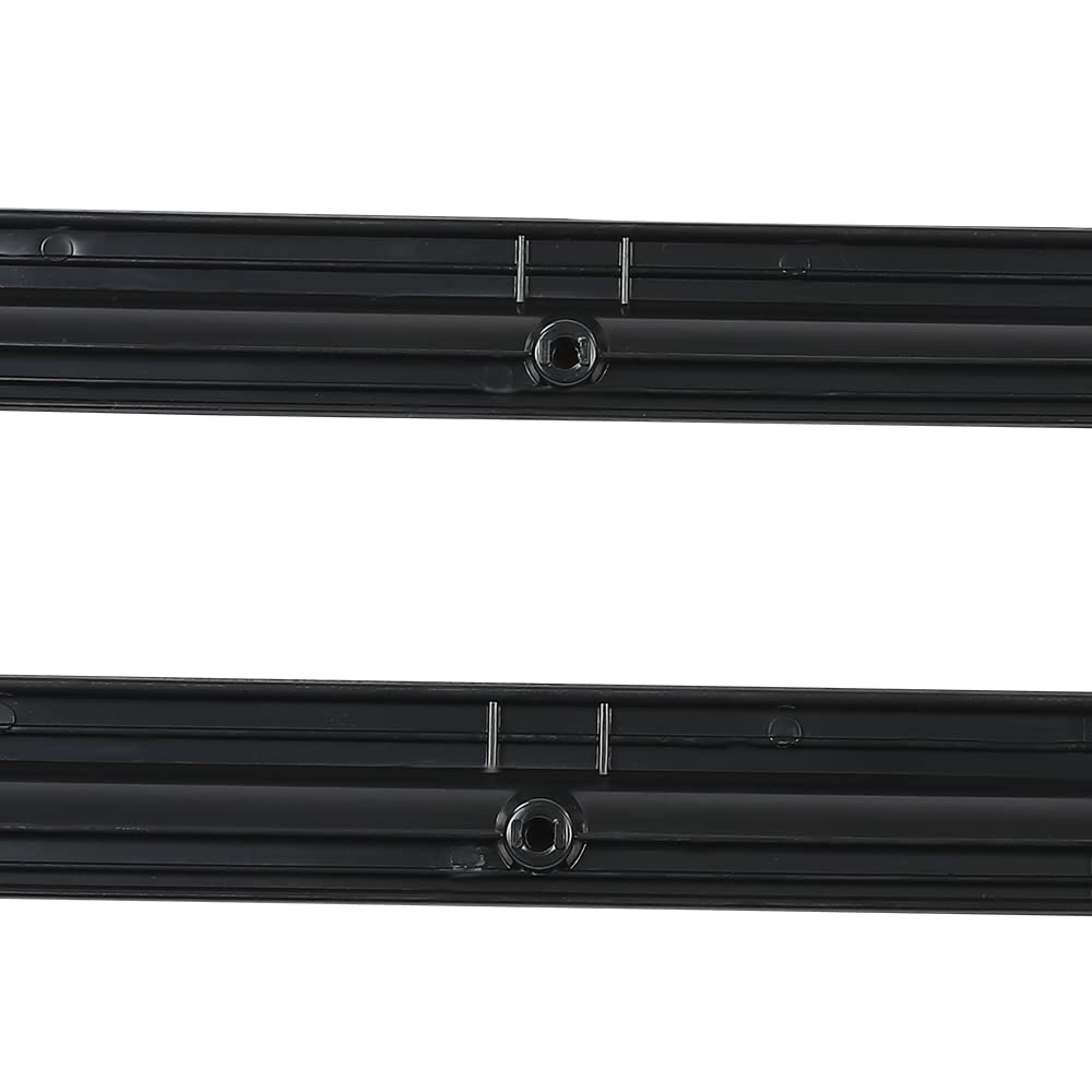 G-PLUS Door Sill Scuff Plate Protector Pair Set LH & RH Sides Compatible with 1992-2011 Ford Ranger F57Z1013208A Black