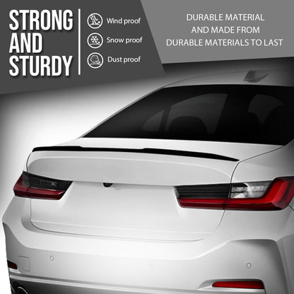 G-PLUS Rear Trunk Spoiler Wing Compatible with BMW G20 3 Series 4 Door Sedan 2019 2020 2021 2022 2023 2024, Fit BMW G80 M3 2021 2022 2023 2024, Not Fit 2-Door and Touring G21 Model Gloss Black