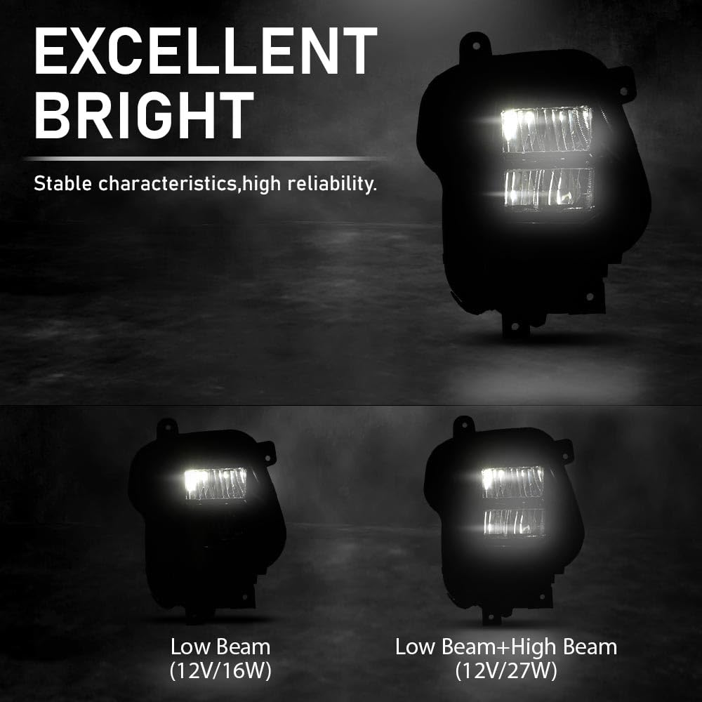 G-PLUS Right Side LED Headlight,Compatible with Hyundai Tucson 2022-2024,92102N9150, HY2503264 Black